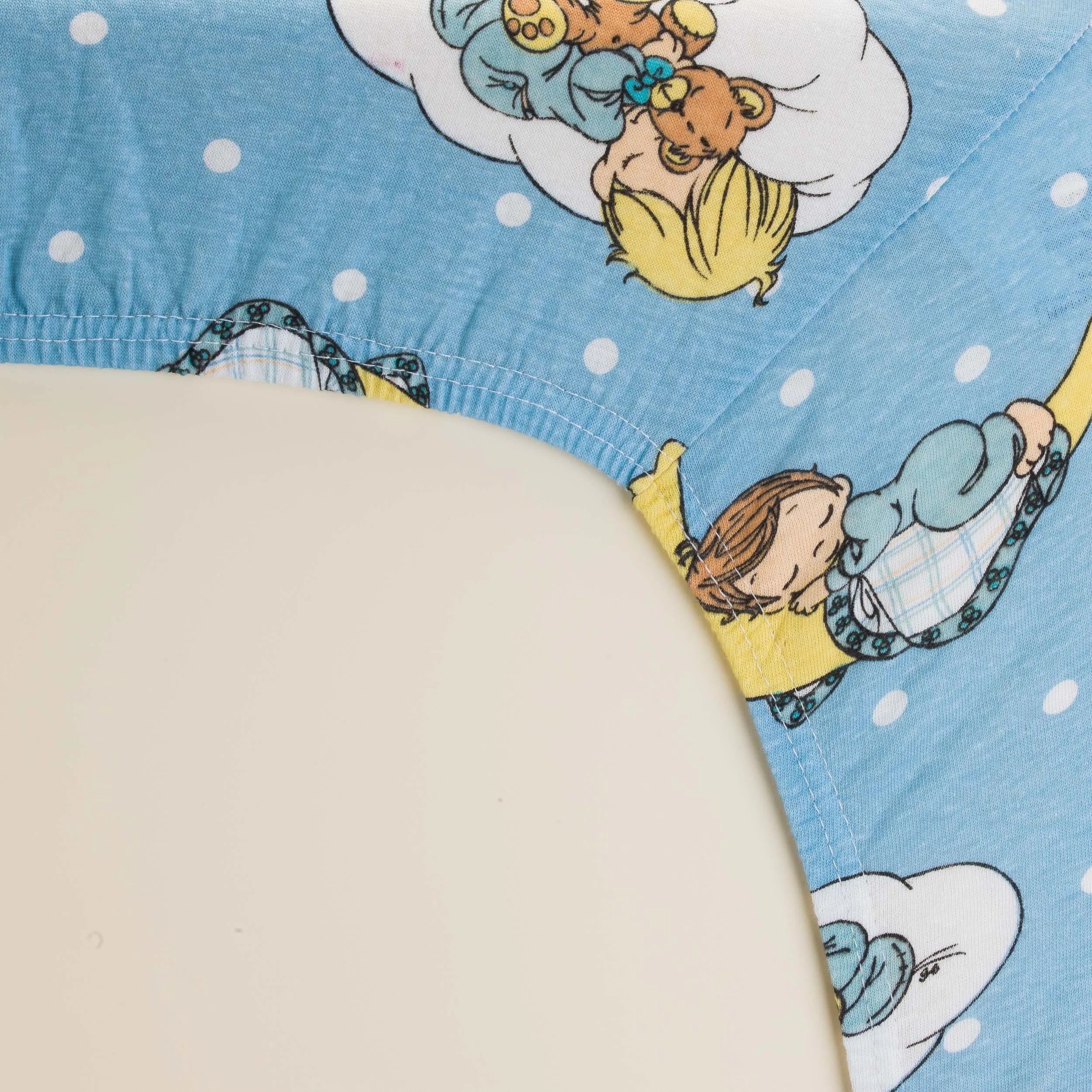 2 Pack Fitted Crib Sheets - Precious Moments Boys