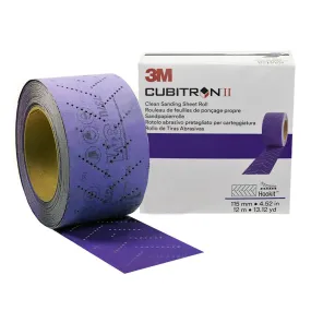 3M 34460 Hookit Cubitron Clean Sanding Sheet 40 Grit 8m x 115mm