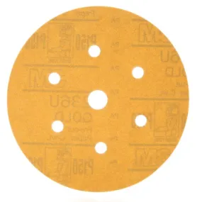 3M™ Hookit™ Gold Disc Dust Free 236U, 01080, 6 in, P150, 100 discs per carton, 4 cartons per case