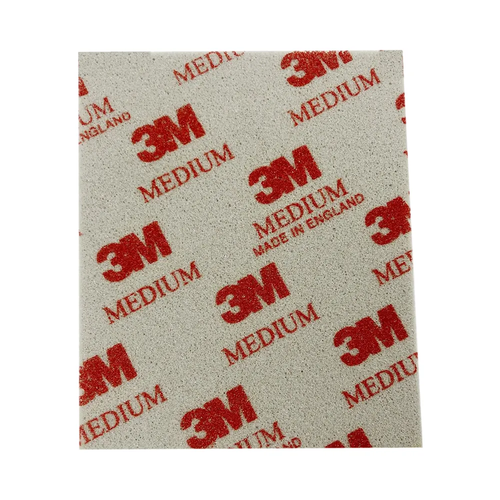 3M Softback Wet Or Dry Sanding Sponge Medium 115mm x 140mm 03808 x 20 Pack