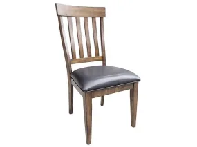 A-America Mariposa Slatback Side Chair in Rustic Whiskey (Set of 2)