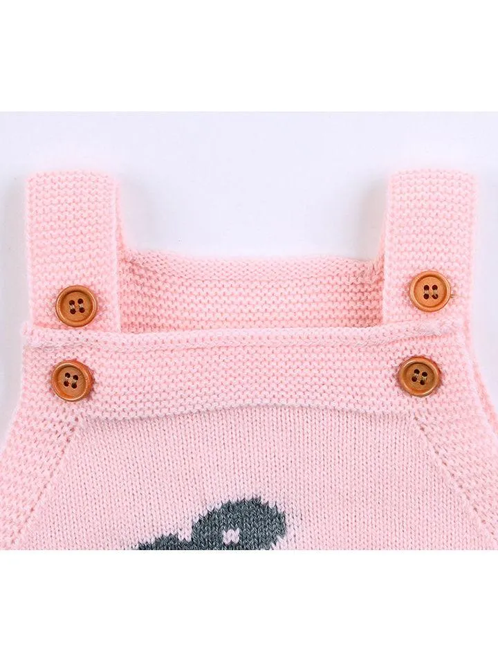 Adorable Baby Deer Crochet Bodysuit 5 Colors