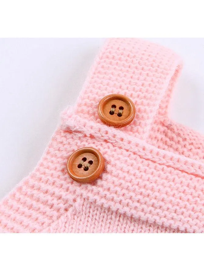 Adorable Baby Deer Crochet Bodysuit 5 Colors