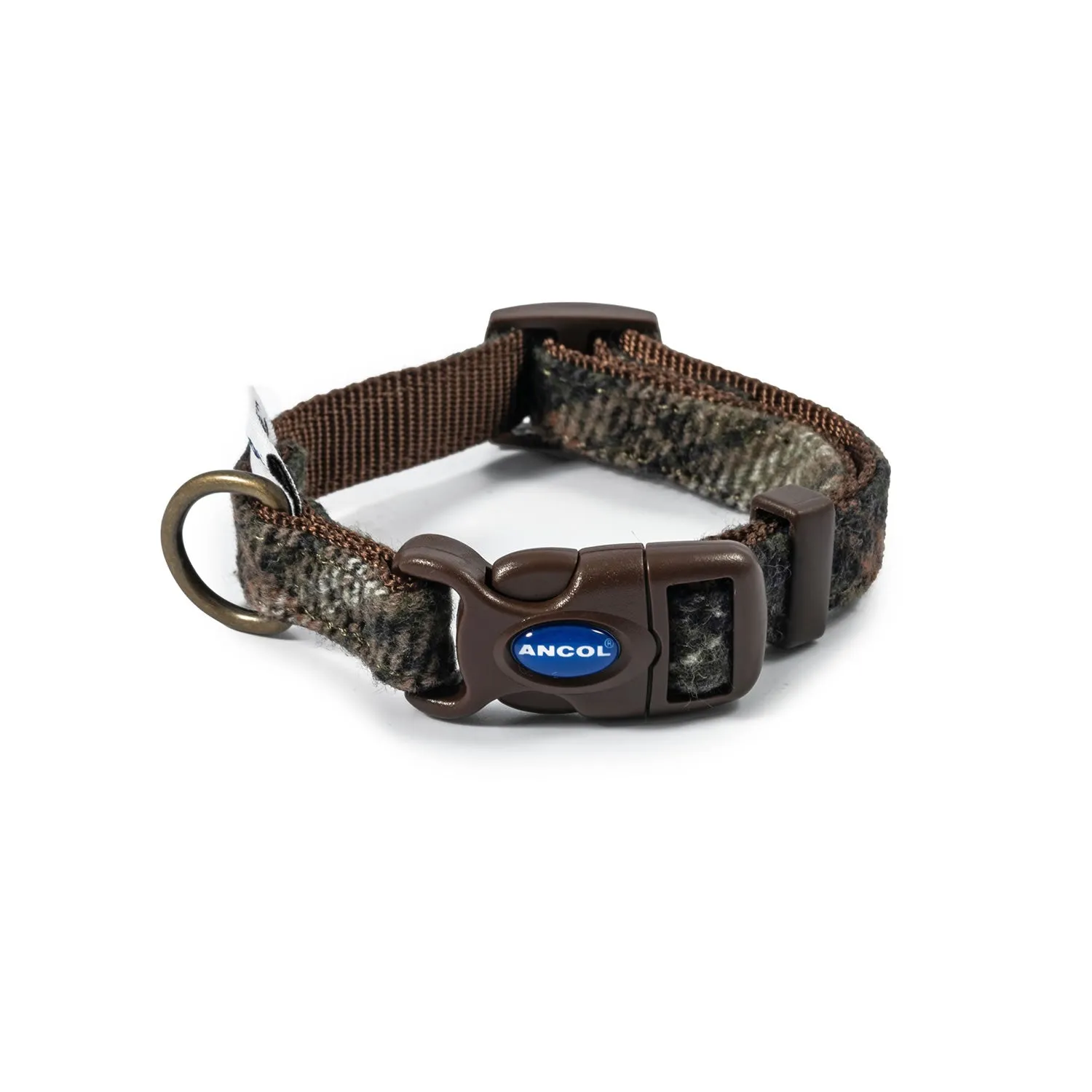 Ancol Country Check Adjustable Dog Collar