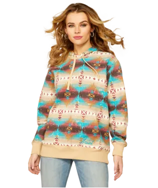 Ariat Women's Serrano Southwest Print Lunas Hoodie