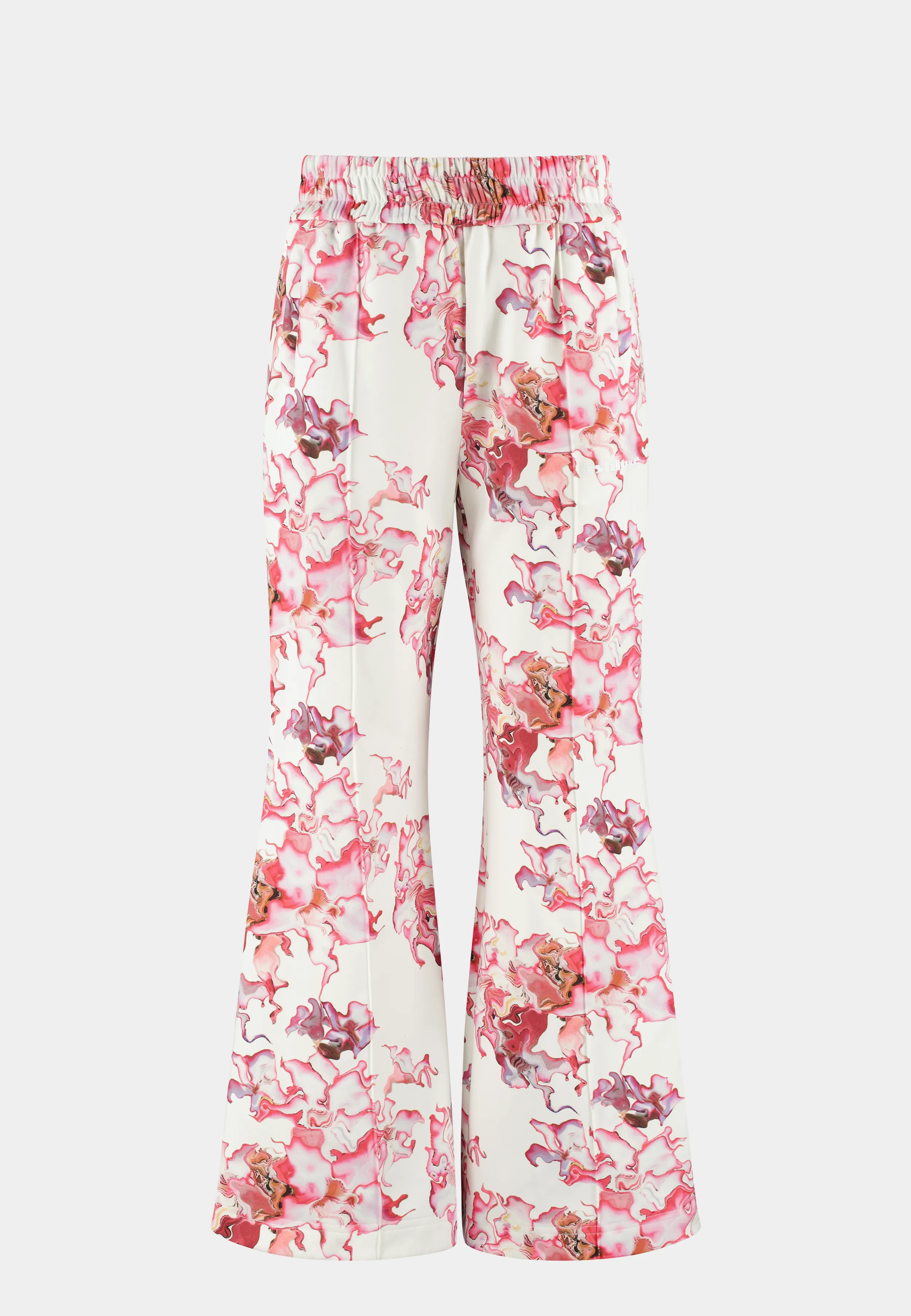 Ashluxe Female Printed Track Pant Pink Flower Aop