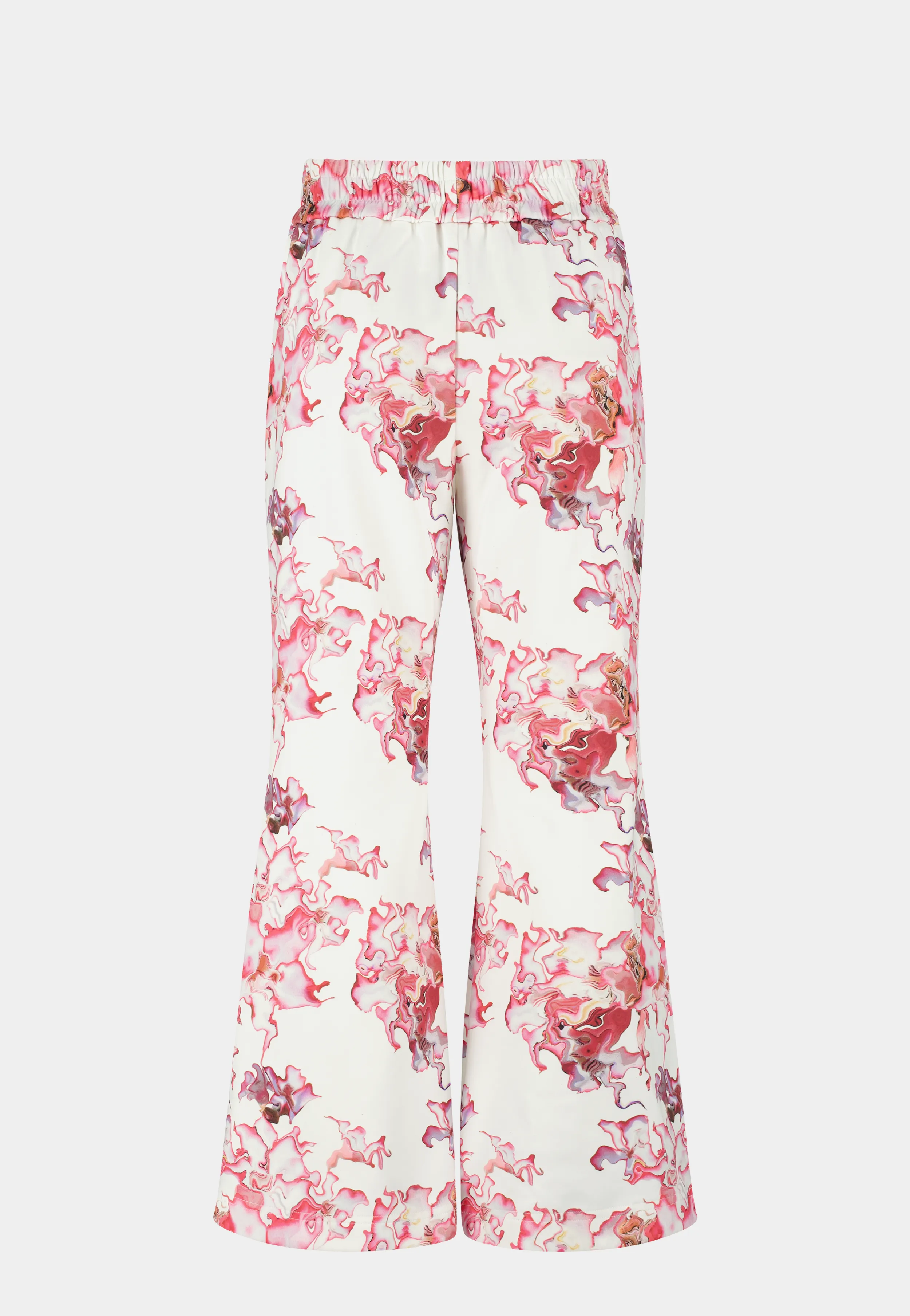 Ashluxe Female Printed Track Pant Pink Flower Aop