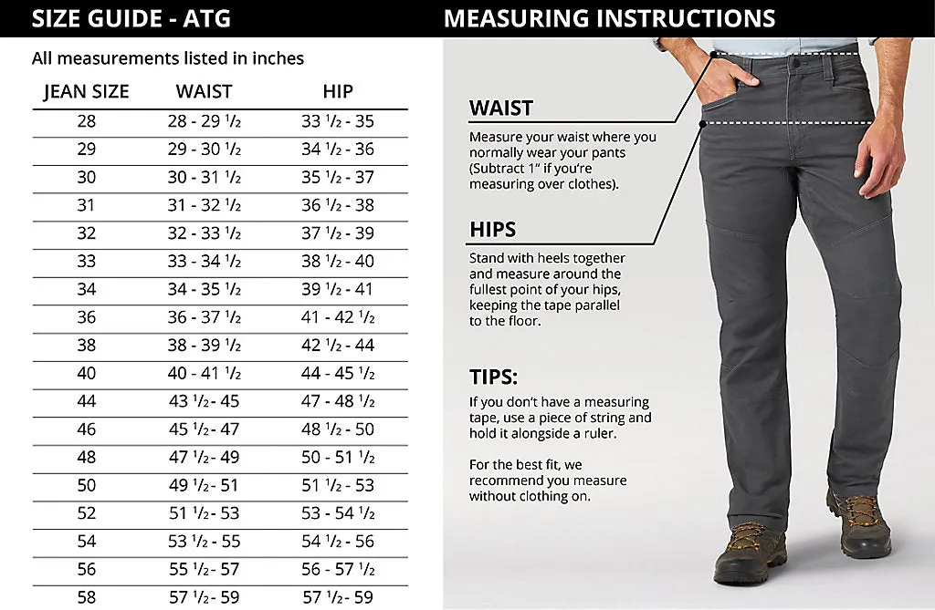 ATG By Wrangler™ Men's Convertible Cargo Pant in Jet Black