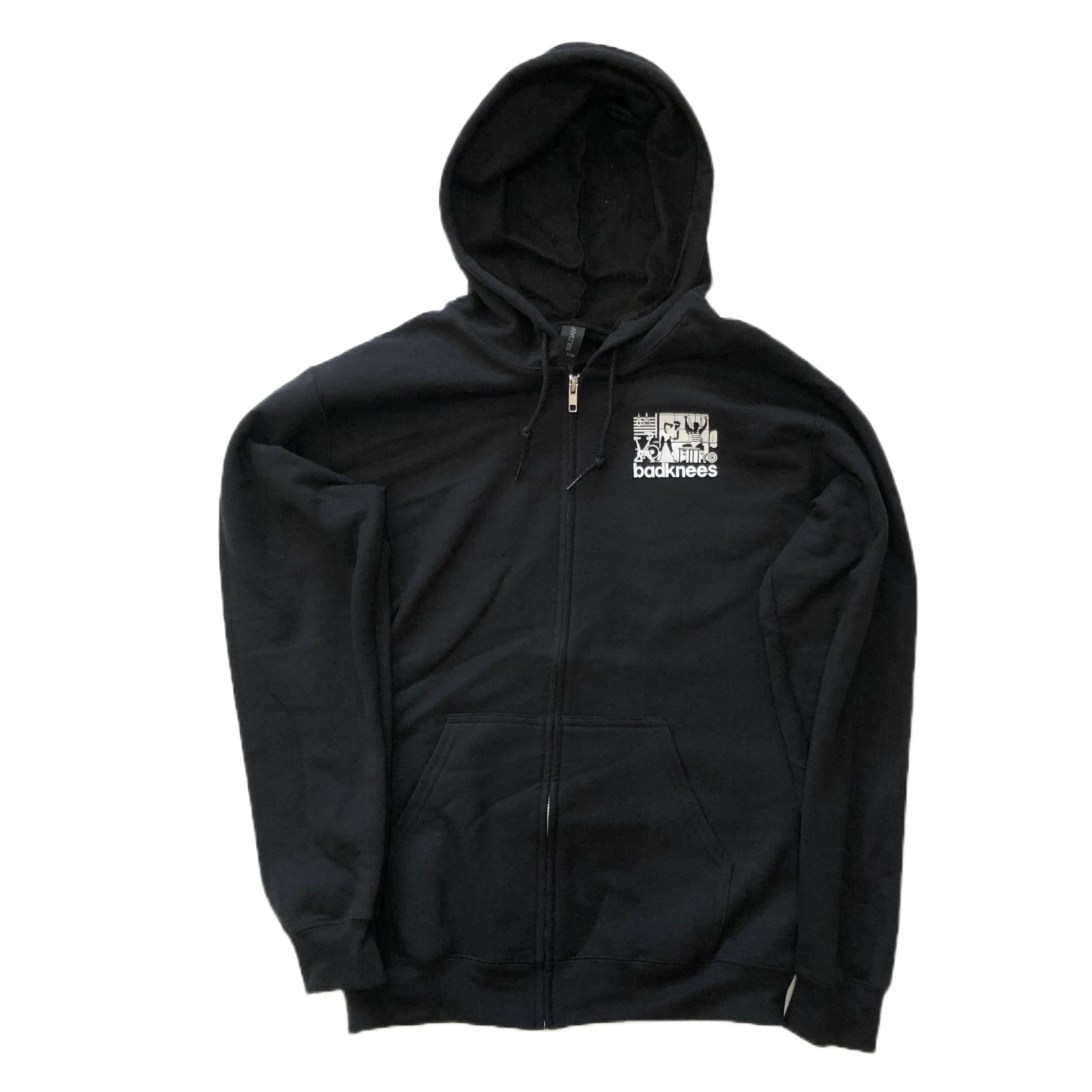 badknees Exercise Zip-up Hoodie