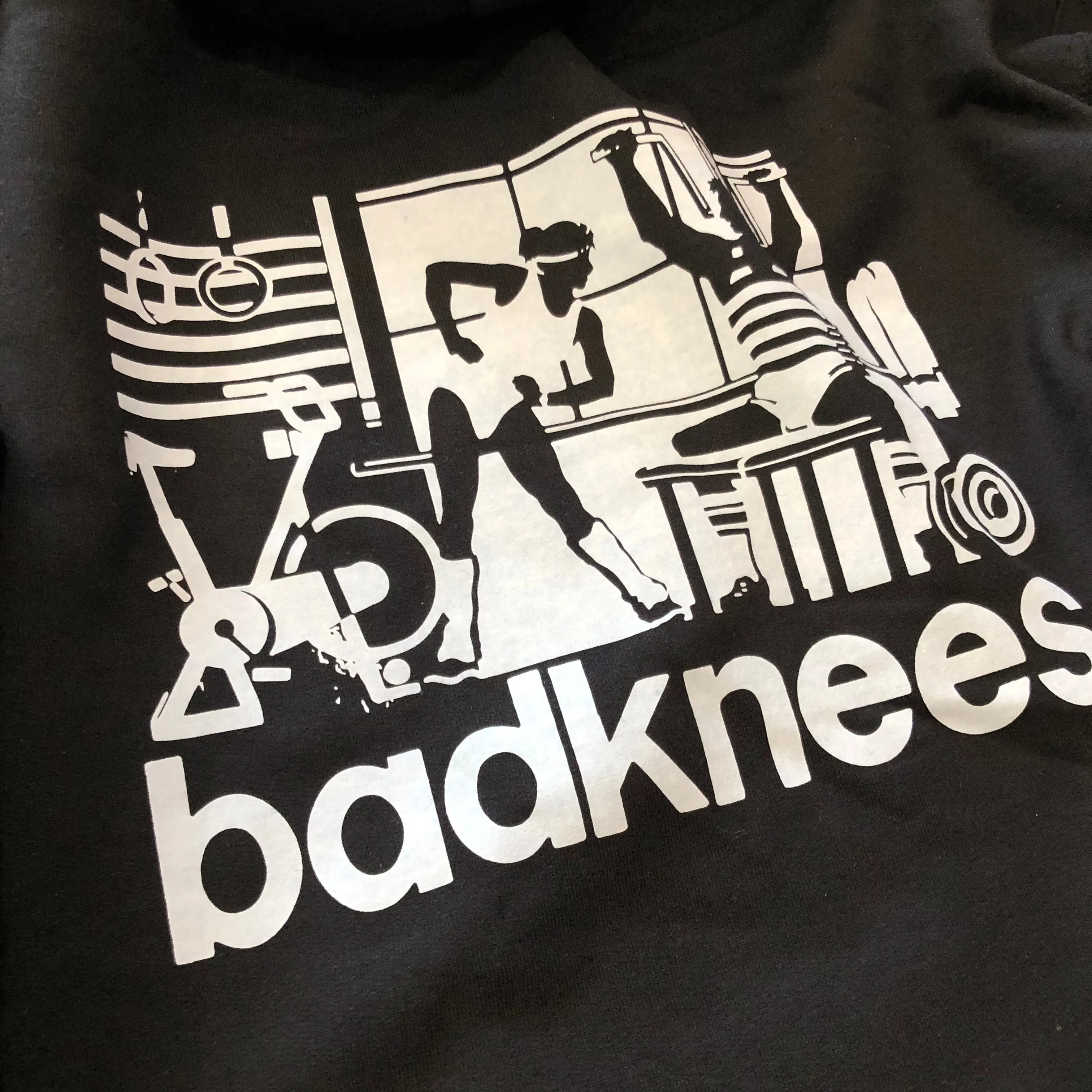 badknees Exercise Zip-up Hoodie