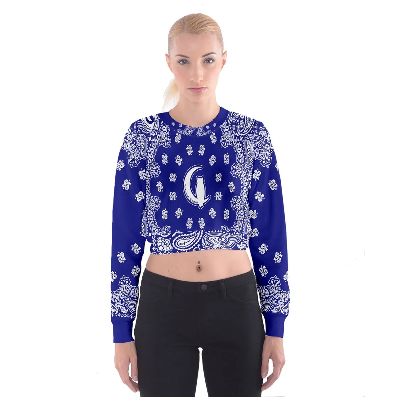 Bandana Cs'up Cropped Sweatshirt