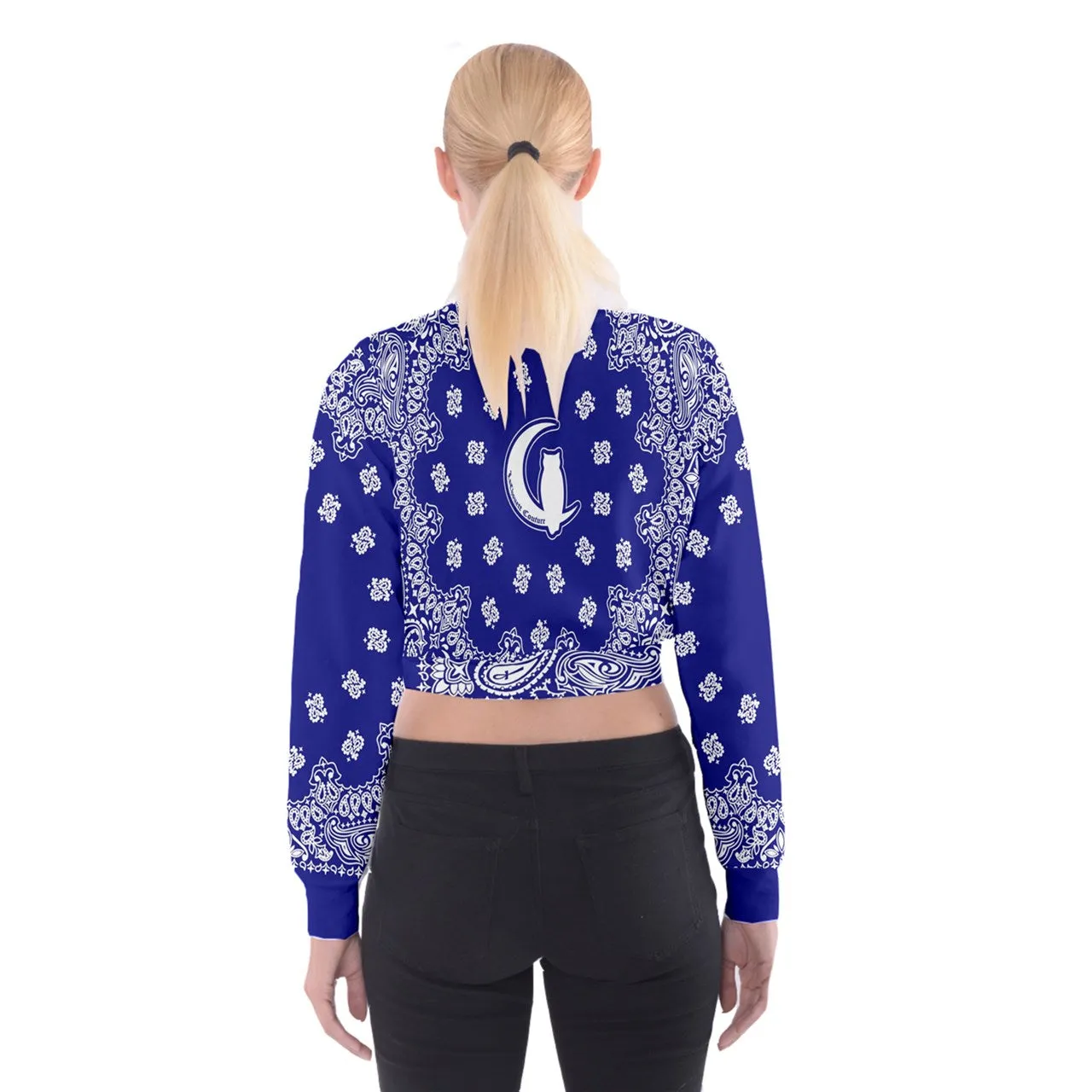 Bandana Cs'up Cropped Sweatshirt