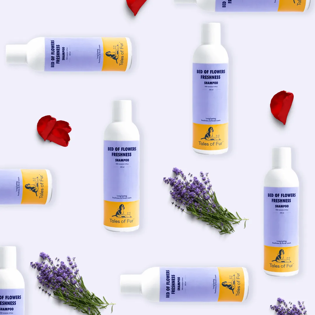 Bed of Flowers Freshness Shampoo - With Lavender & Rose