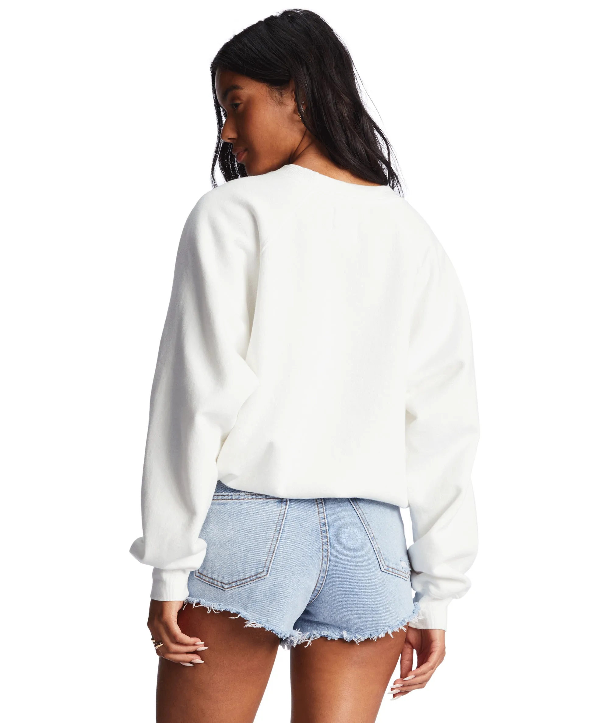 Billabong Here We Go Sweatshirt-Salt Crystal 1