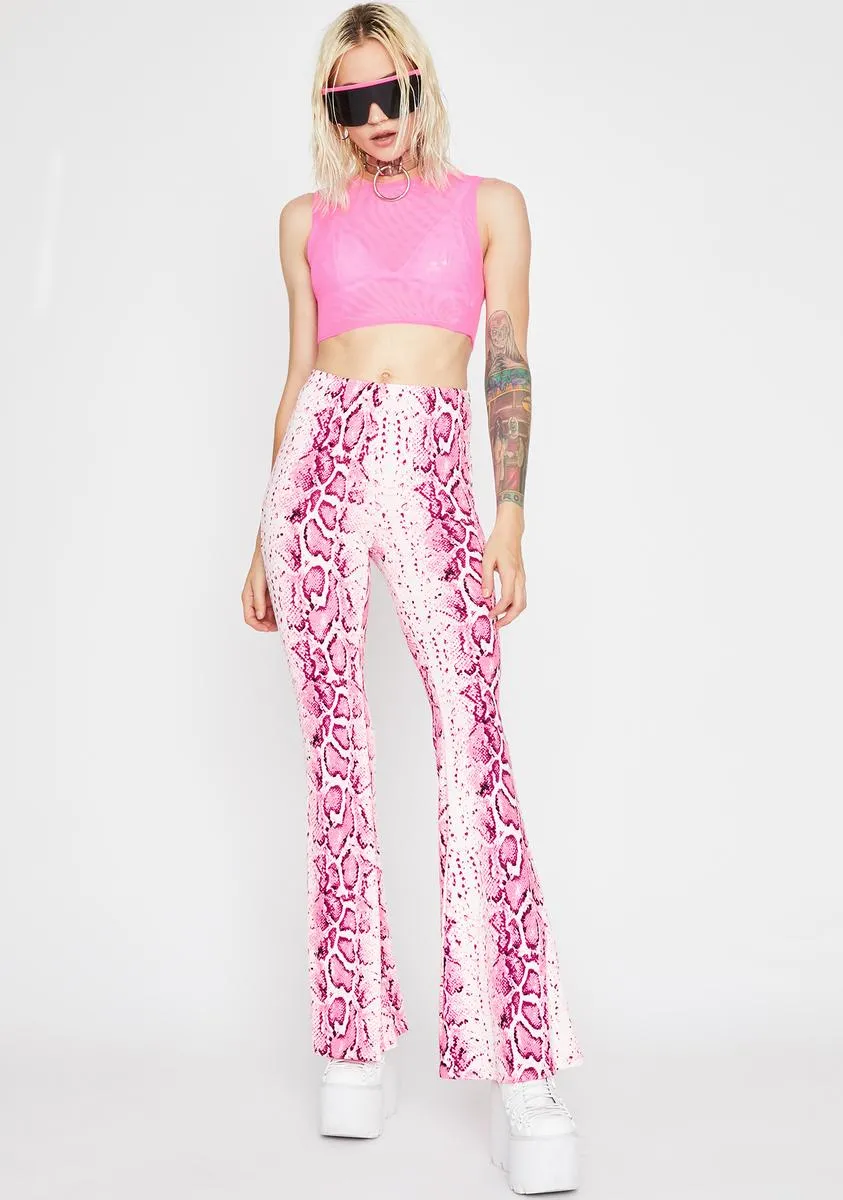 Bitten Kandy Snakeskin Pants