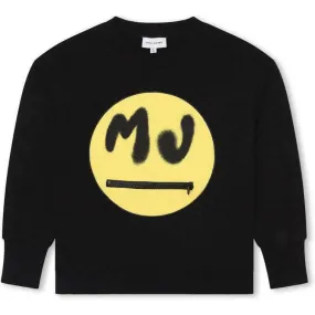 Boys Black Marc Jacobs X Smileyworld  Sweatshirt