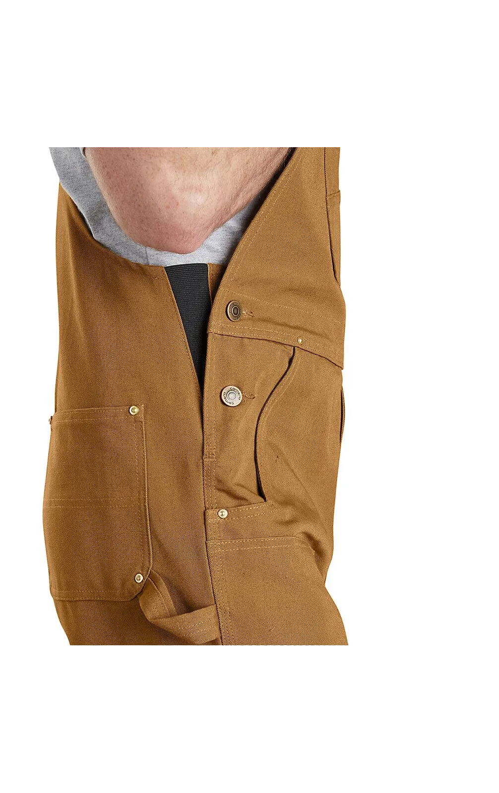 Carhartt Men's Bib Overall- Relaxed Fit- Duck