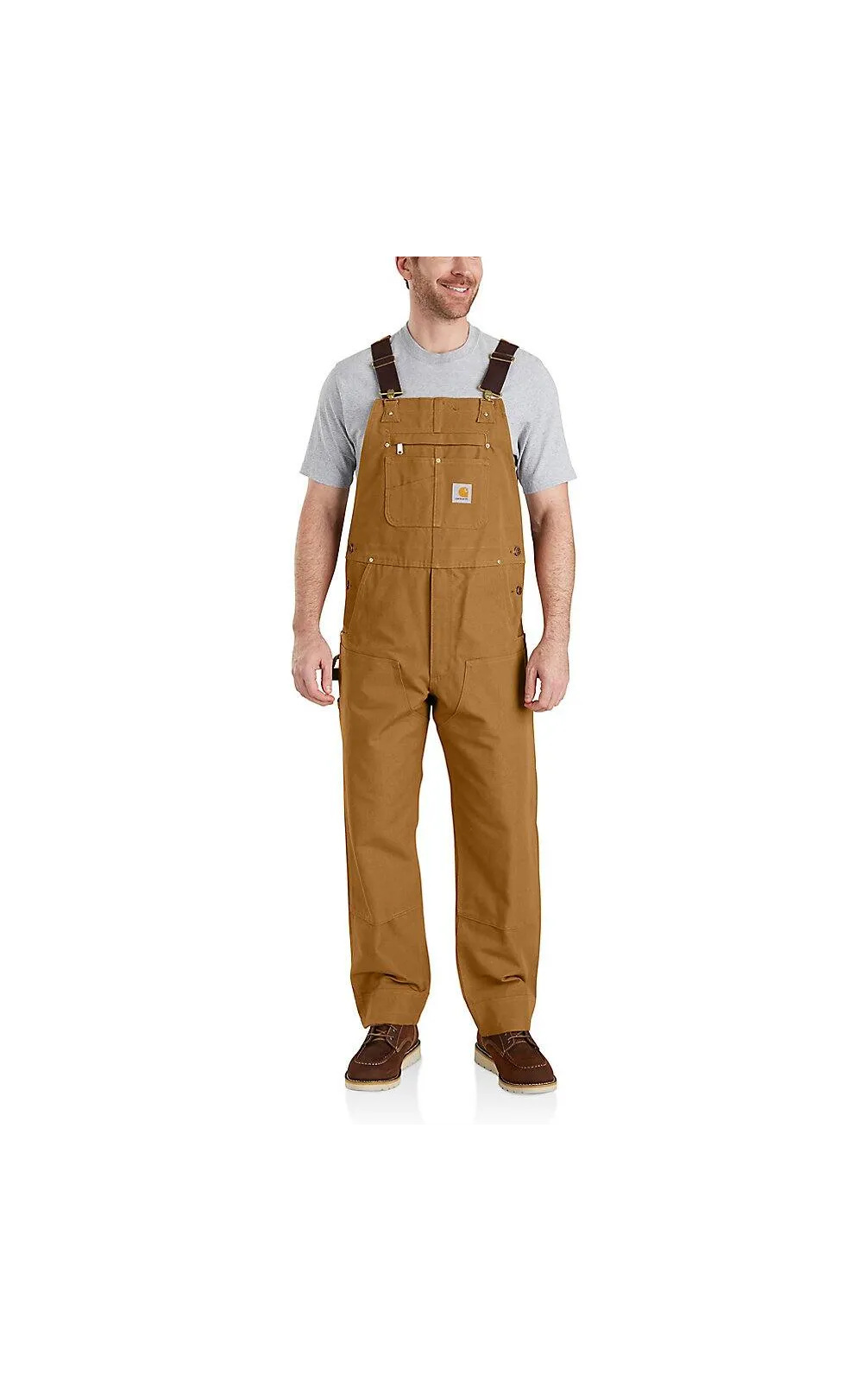 Carhartt Men's Bib Overall- Relaxed Fit- Duck