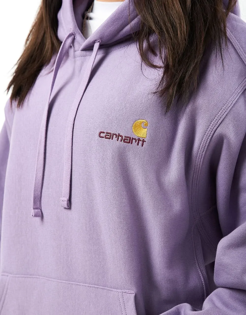 Carhartt WIP Hooded American Script Sweat - Violanda