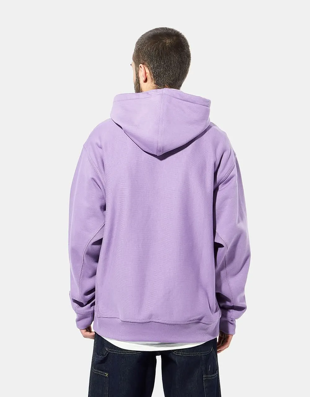 Carhartt WIP Hooded American Script Sweat - Violanda