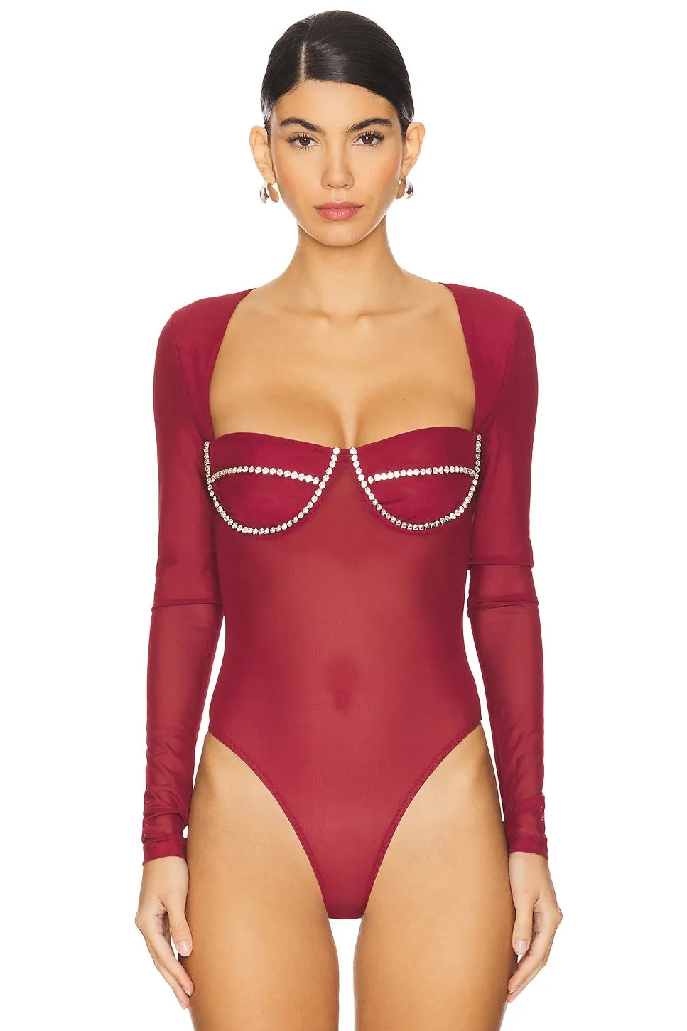 Carter Diamante Bodysuit