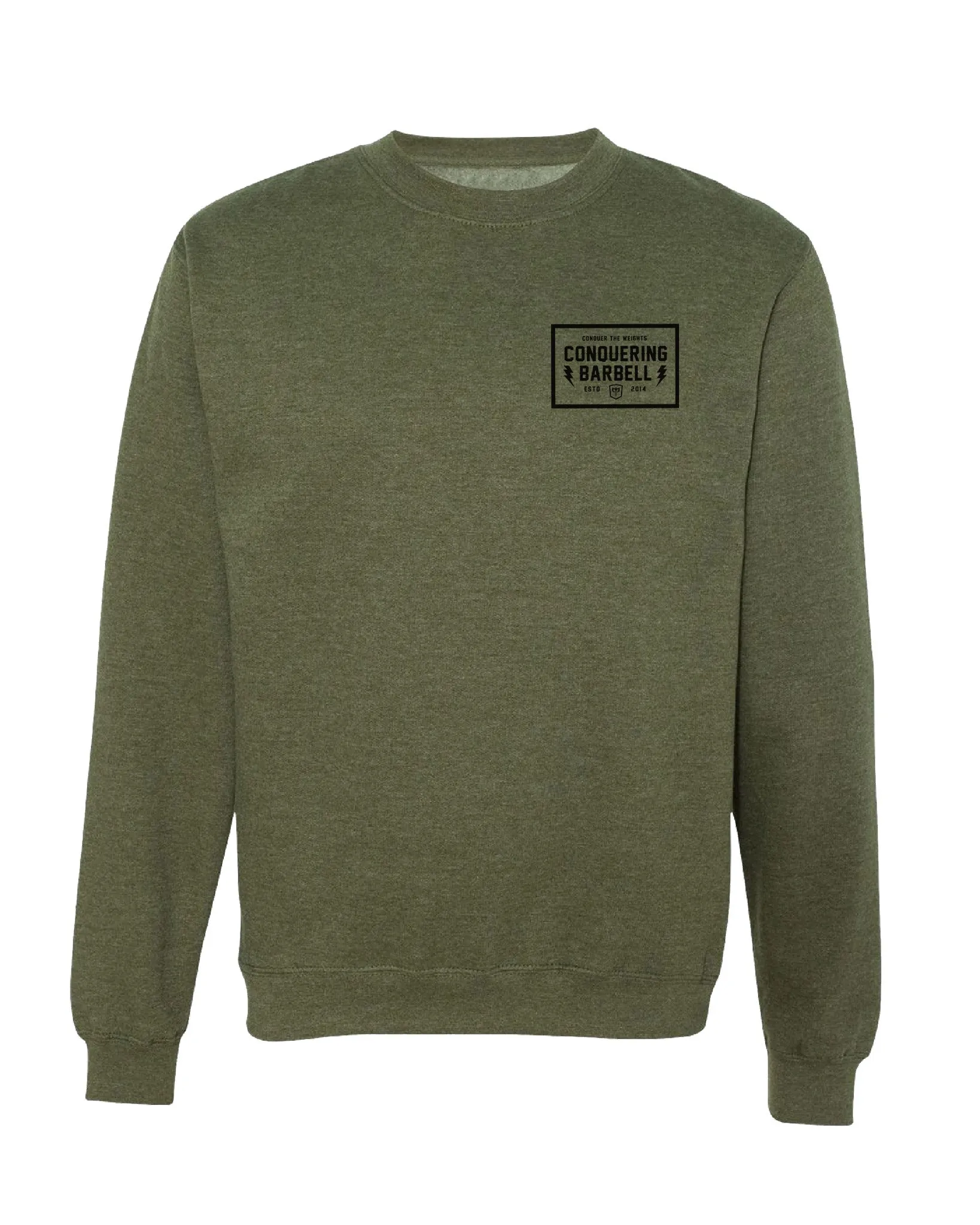 CB Iconic Skull - Crewneck - Military