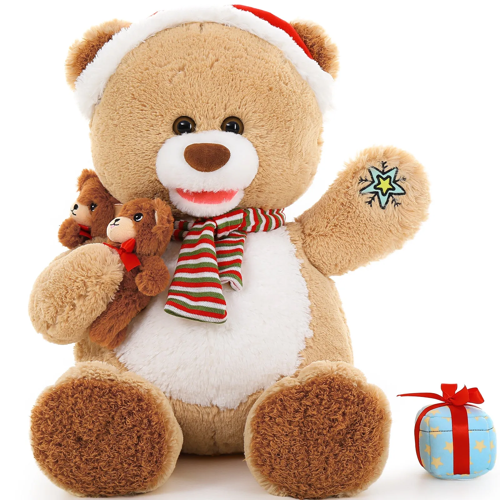 Christmas Teddy Bear Plush Toys, 24 Inches