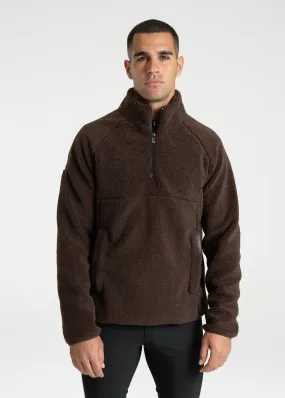 Clan Teddy Halfzip (Chocolate)