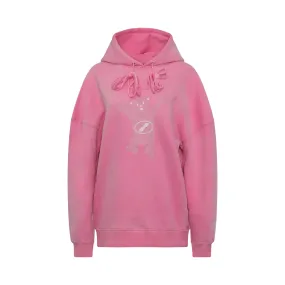 Classic Teddy Hoodie in Pink