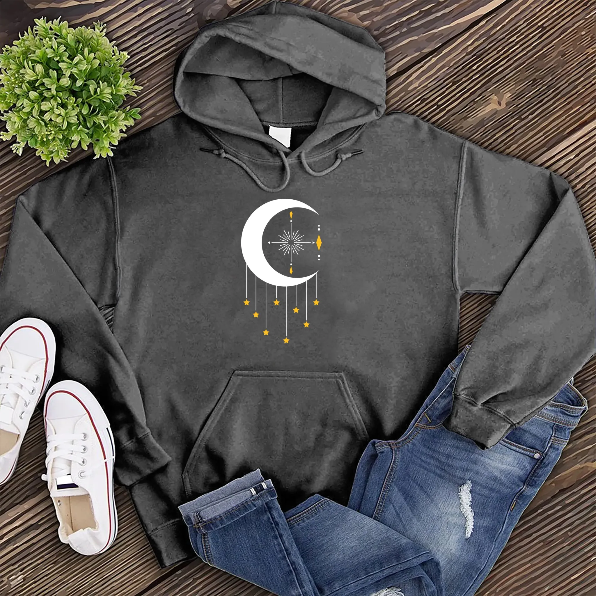 Compass Falling Stars Hoodie