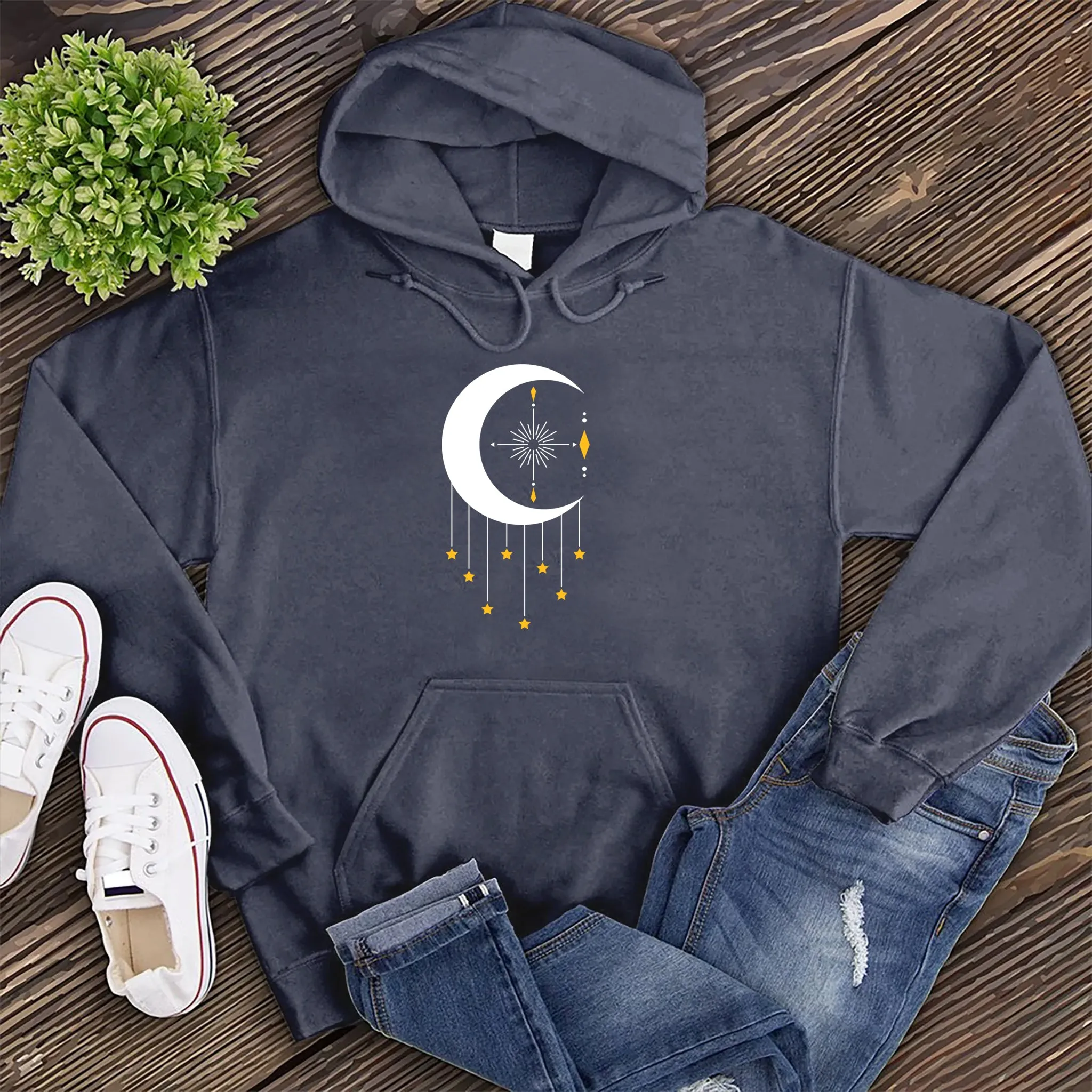 Compass Falling Stars Hoodie