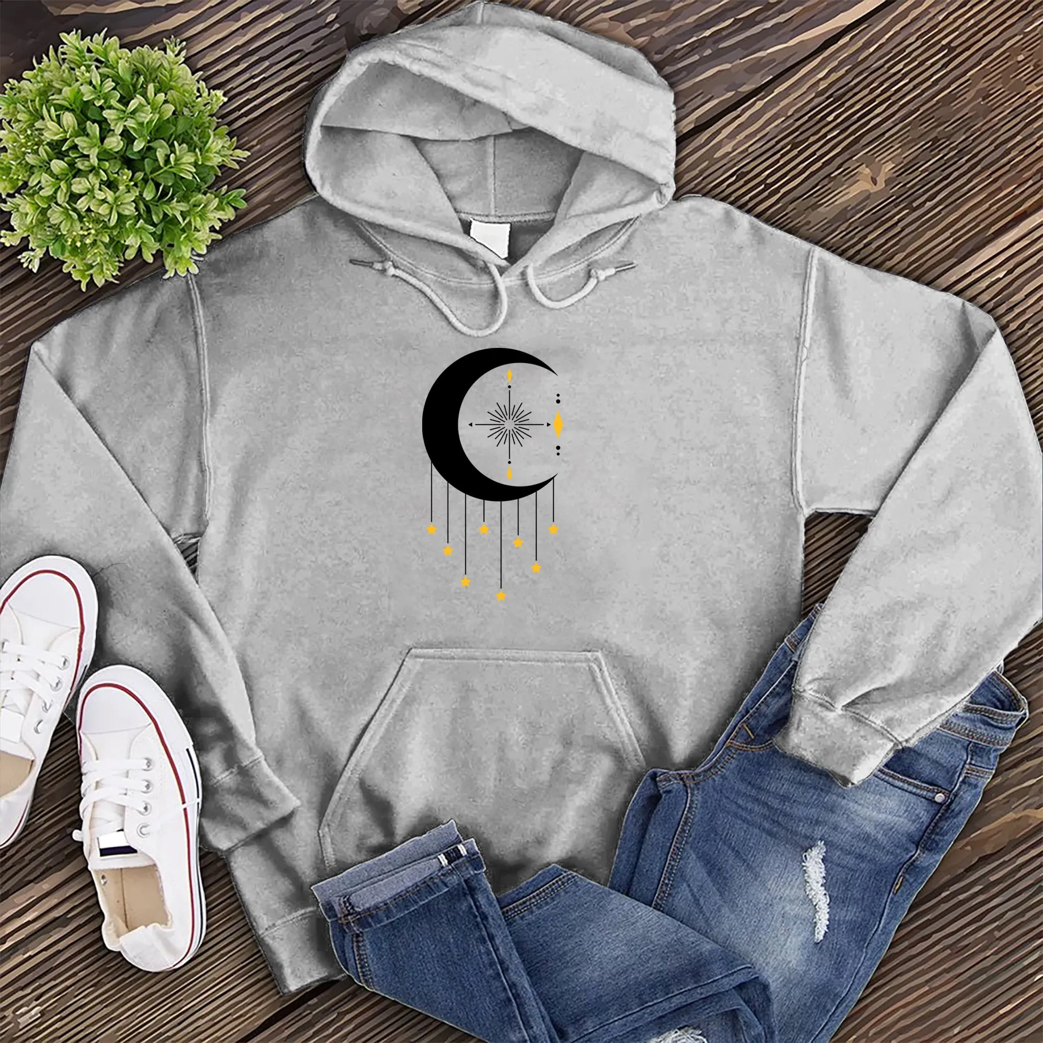 Compass Falling Stars Hoodie