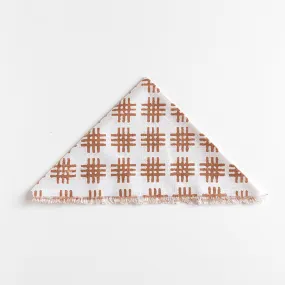 Cotton Dolls/Teddy Head Scarf/Neckerchief - Bark Check