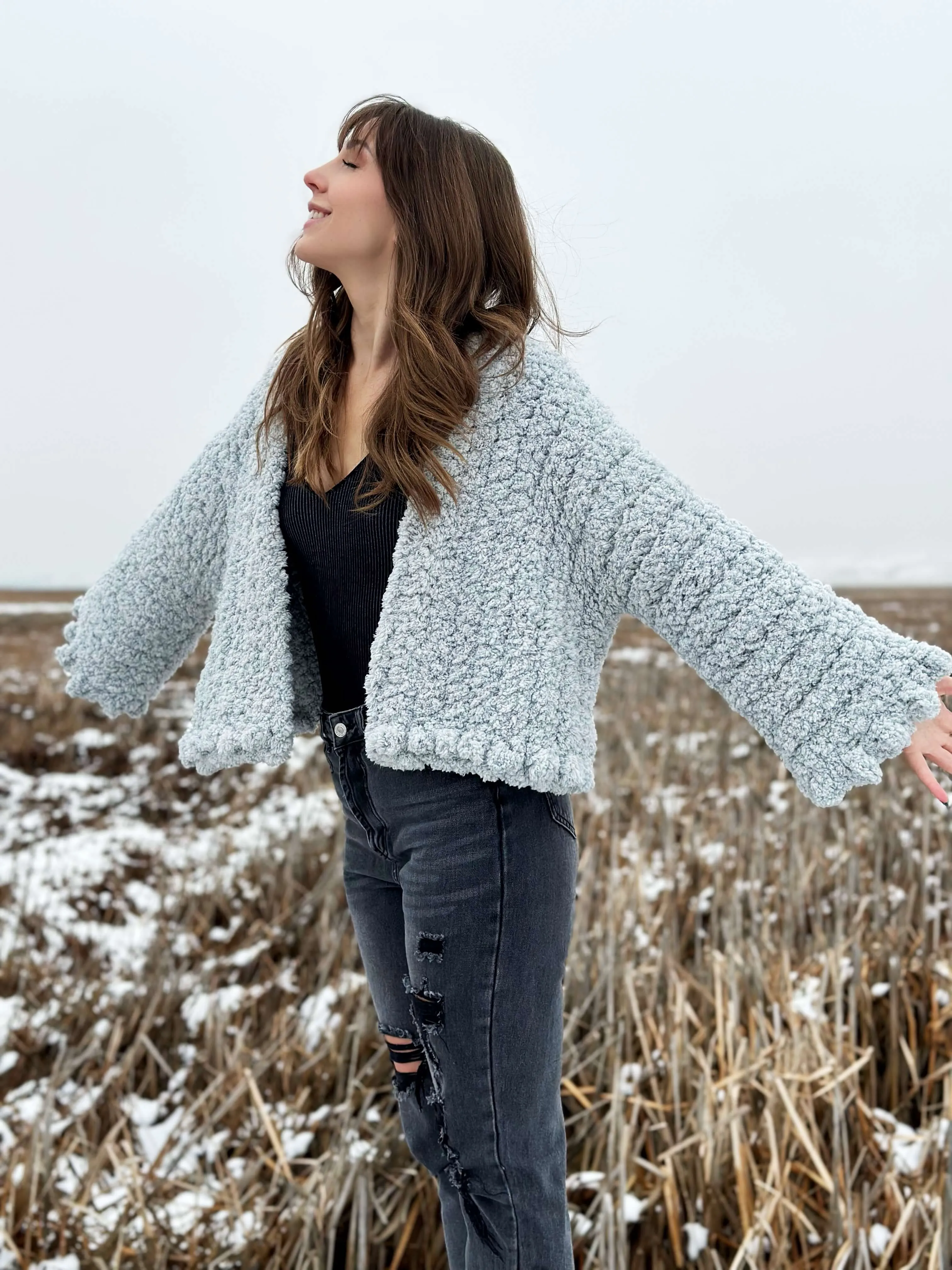 Crochet Kit - Polar Puff Coat