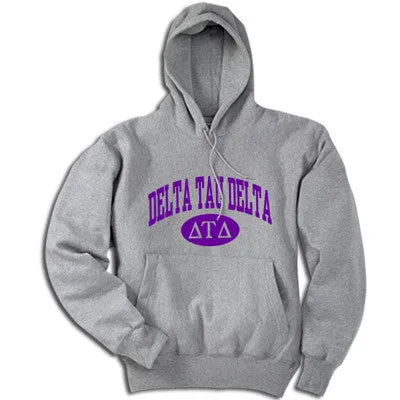 Delta Tau Delta Hoodie, Printed Vertical Arc Design - G185 - CAD