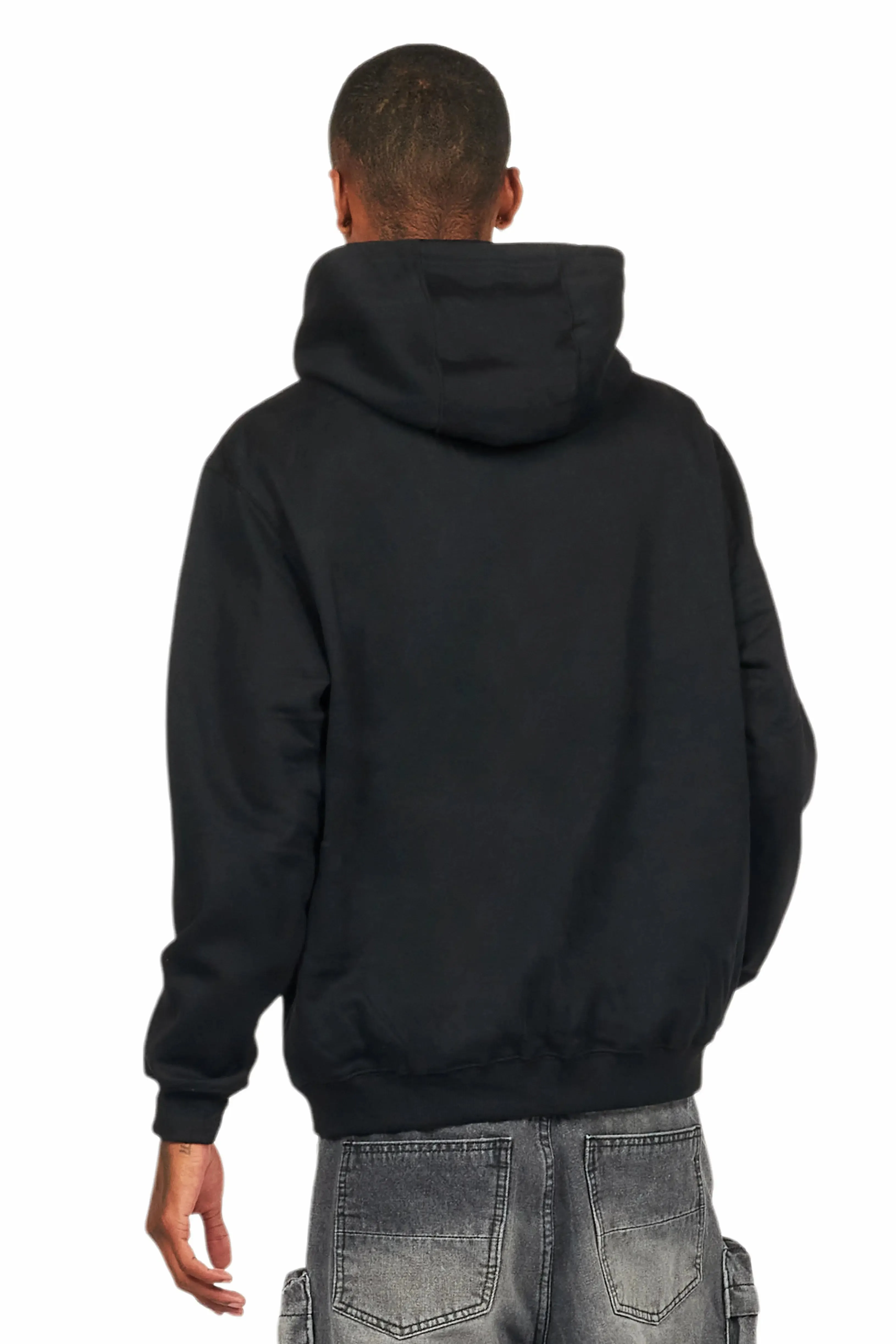 Diamo Black/White Graphic Hoodie