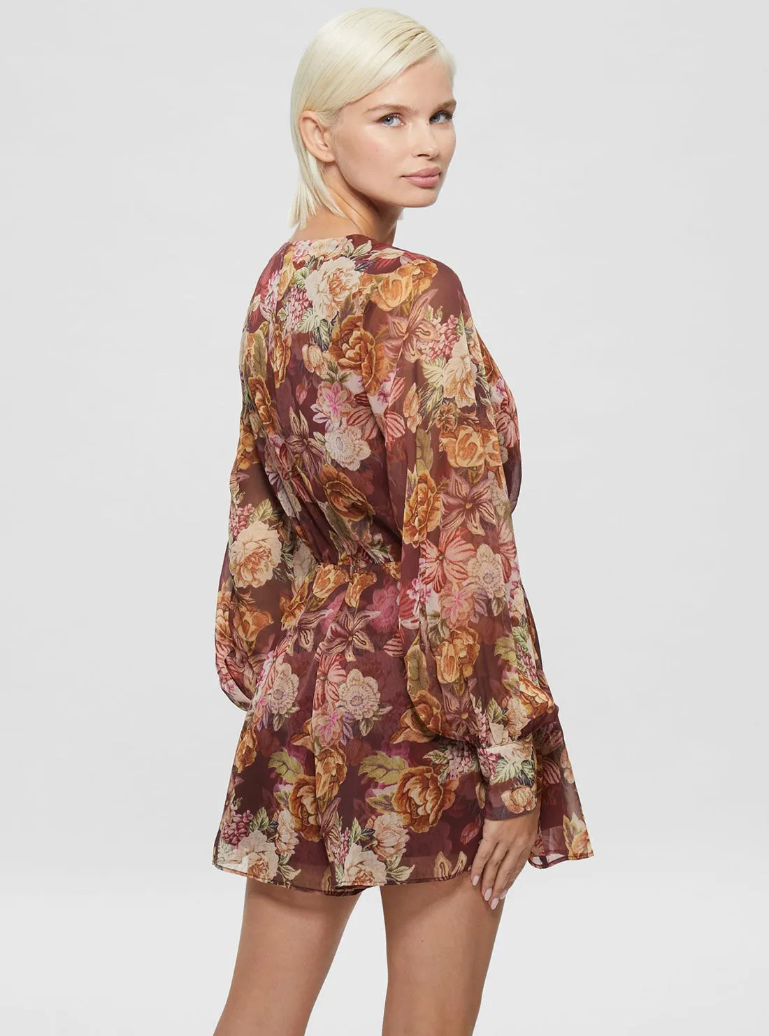 Eco Floral Tapestry Print Candis Romper