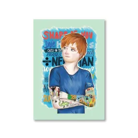 Ed Sheeran Poster - Teddy