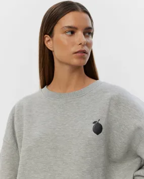 ELISW SWEATSHIRT - Grey melange