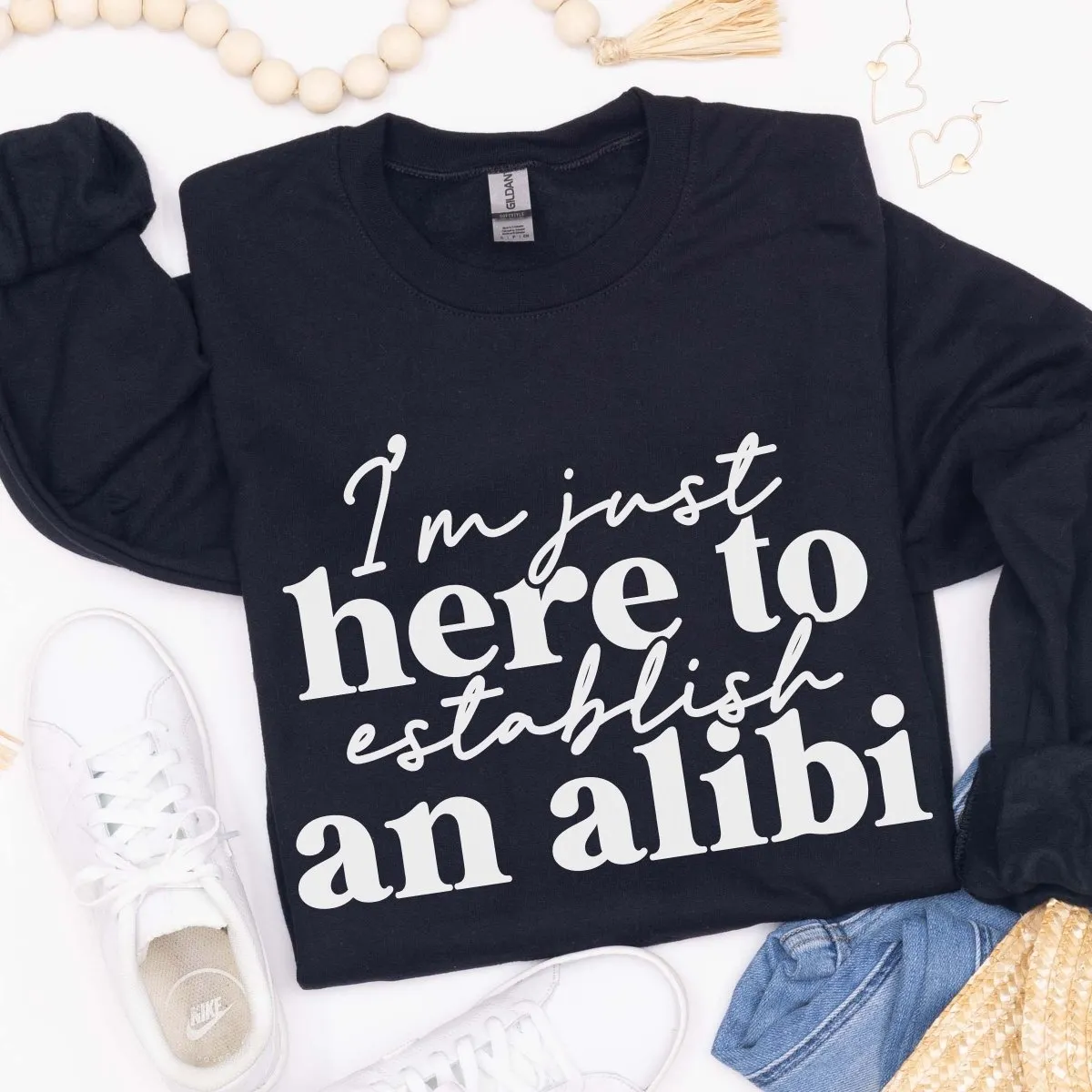 Establish Alibi Crew Sweatshirt