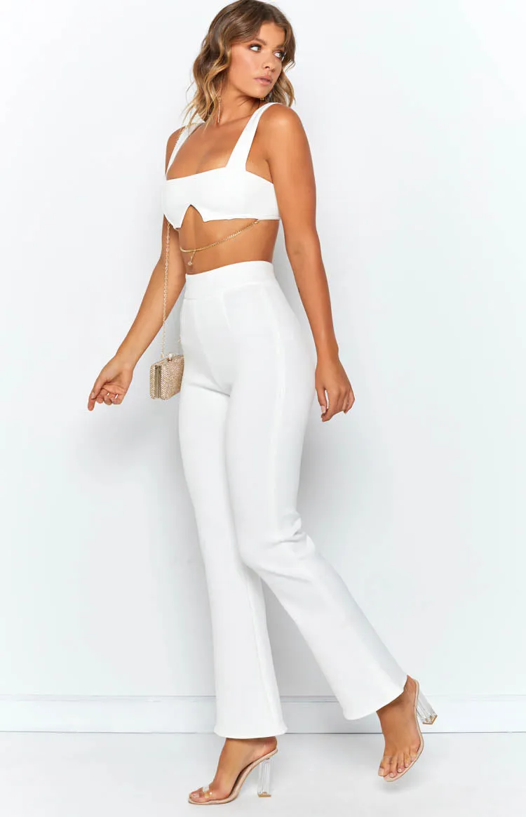 Eve Crop White