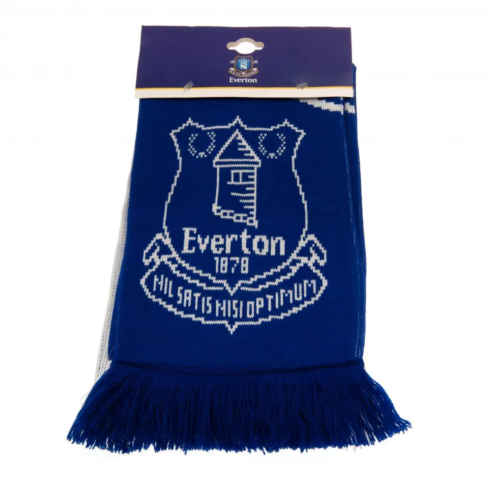 Everton FC Scarf VT - Royal Blue and White Knitted Scarf