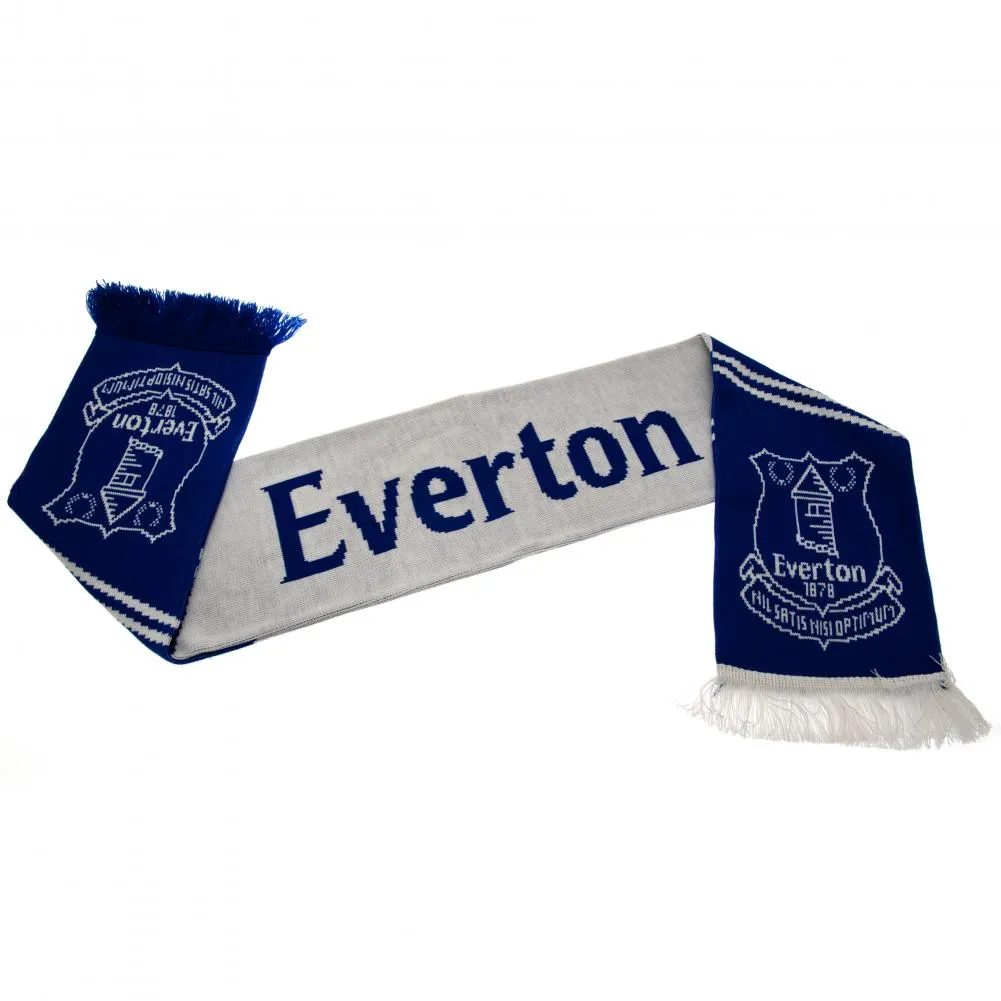 Everton FC Scarf VT - Royal Blue and White Knitted Scarf