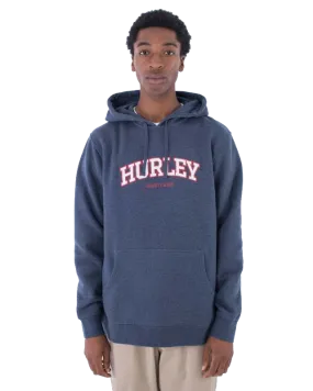 Flow Pullover Hoodie in Heather Indigo