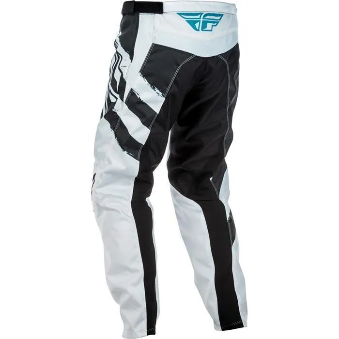 Fly Racing F-16 Men's Black/White Motocross Pants