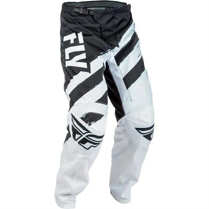 Fly Racing F-16 Men's Black/White Motocross Pants