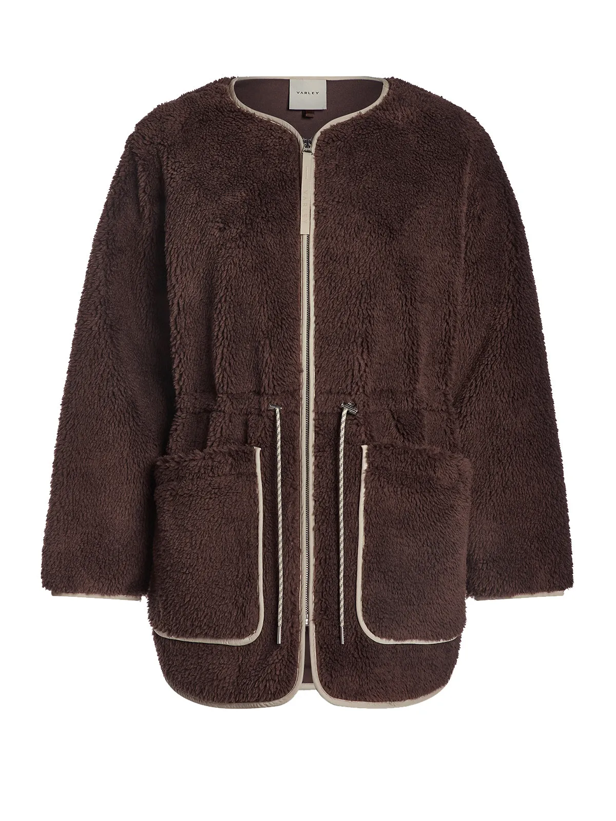 French Roast Angelina Sherpa Coat