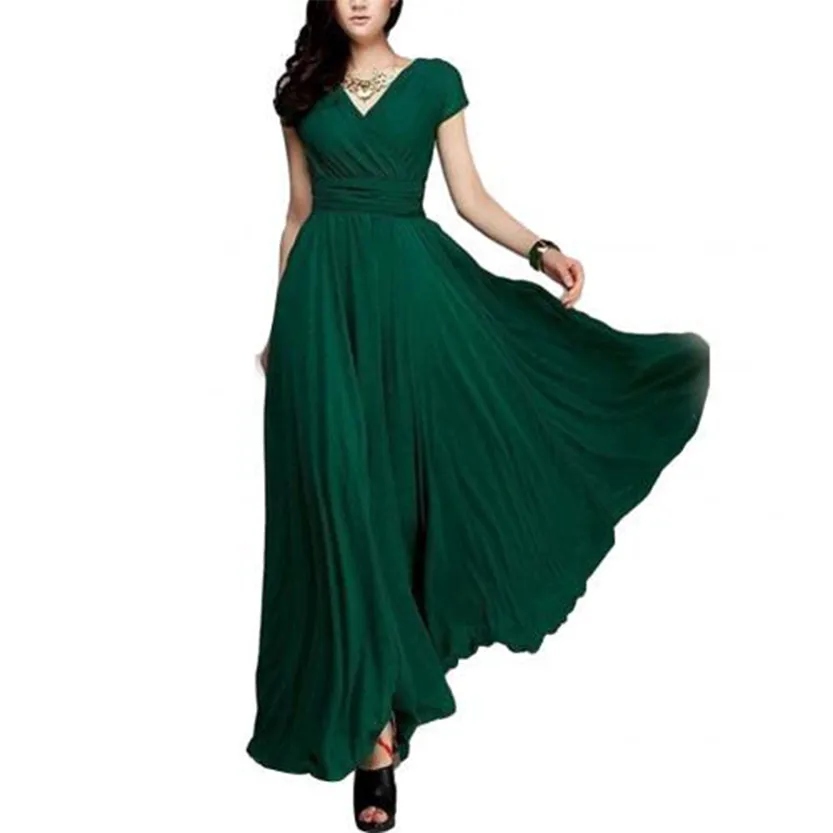 Funki Buys | Dresses | Women's High Waist Maxi Evening Dress