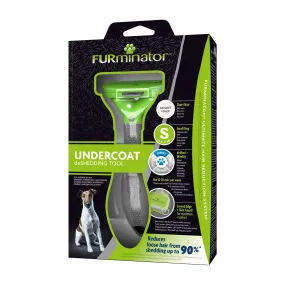 FURminator Undercoat deShedding Tool for Small Dogs with Short Hair