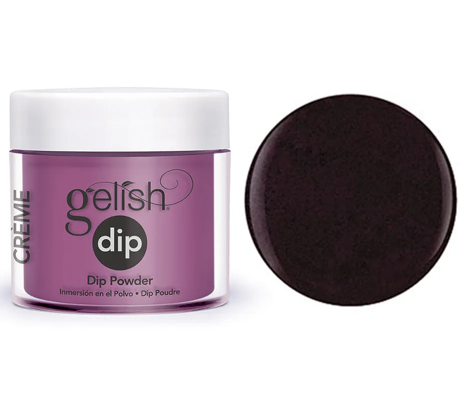 Gelish Professional Dip Powder Bella's Vampire - Deep Purple Creme - 23G